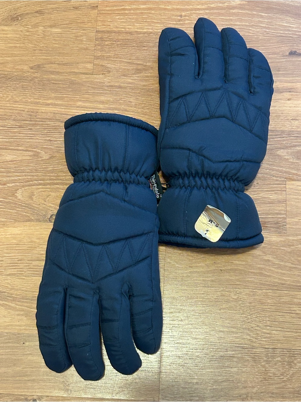 Men's Insulated Navy Thinsulate Winter Gloves